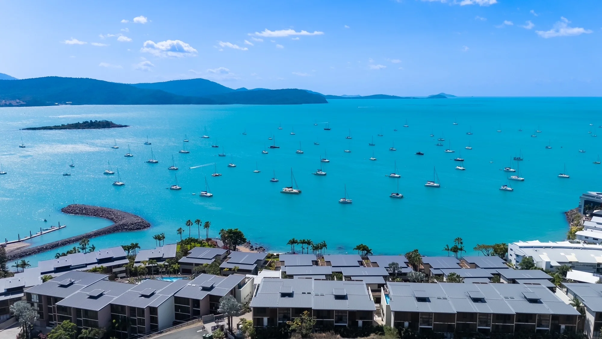 ocean view from mirage whitsundays